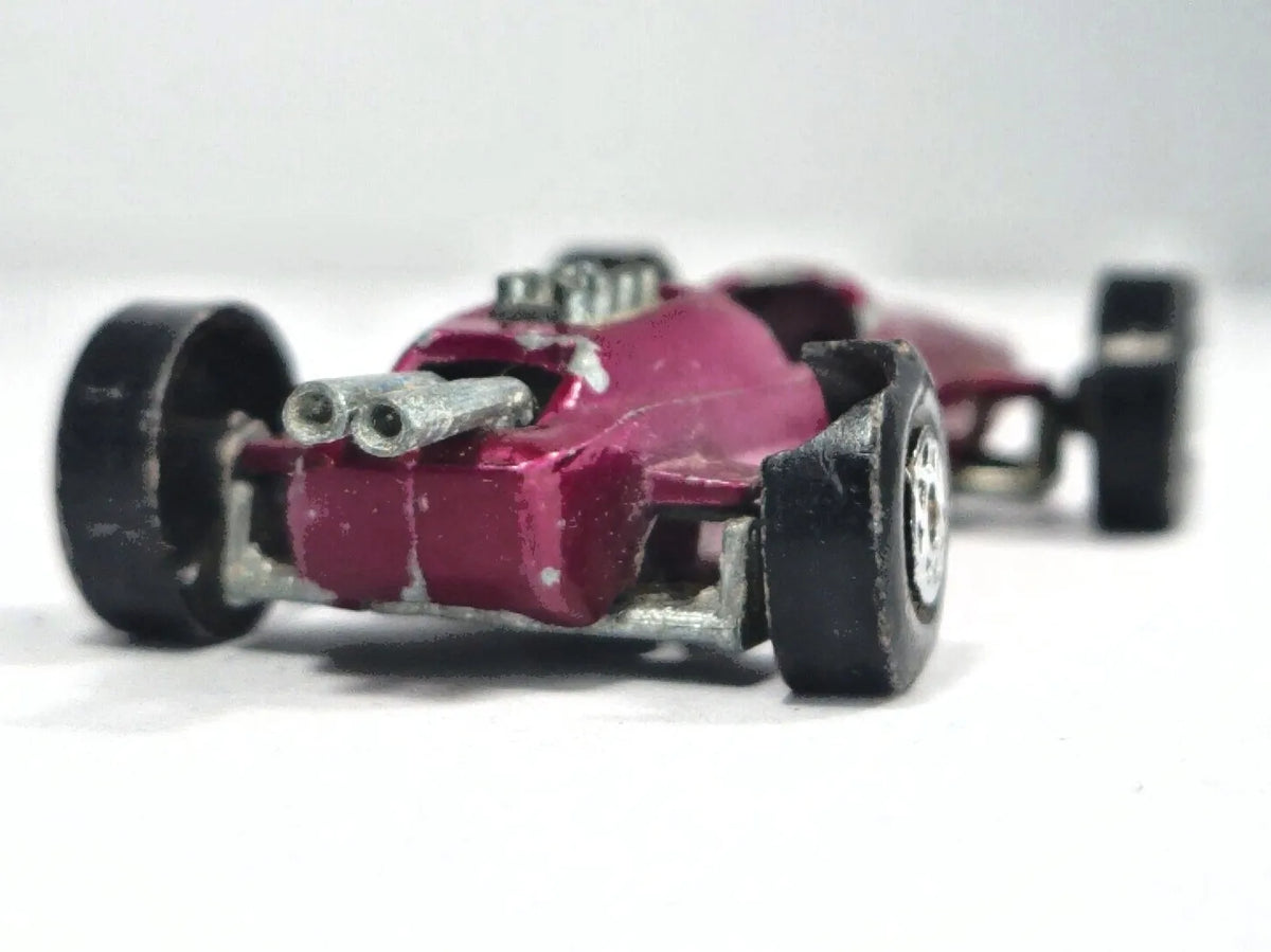 Lotus Super 7 Super Fast Matchbox '70 Magenta 1:64 Made in England – zdjęcie 6