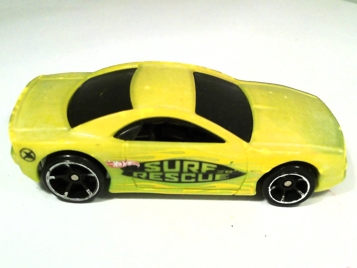MUSCLE TONE, Surf Rescue, Hot Wheels 2000, Resoraki, Die cast, Żółty, 1:64 – zdjęcie 9