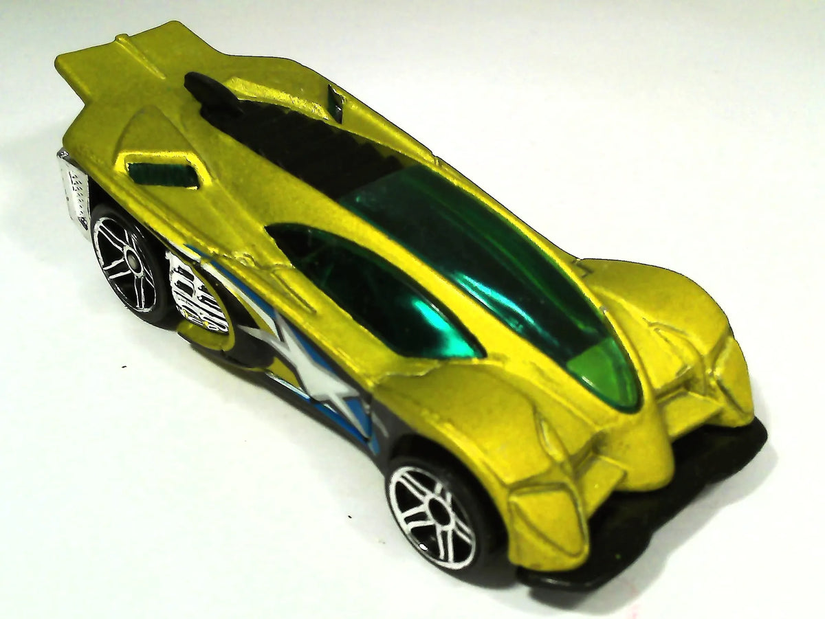 SIDE DRAFT, Hot Wheels 2001, Resoraki, Die cast, Żółty 1:64 – zdjęcie 15