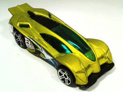 SIDE DRAFT, Hot Wheels 2001, Resoraki, Die cast, Żółty 1:64 – zdjęcie 15