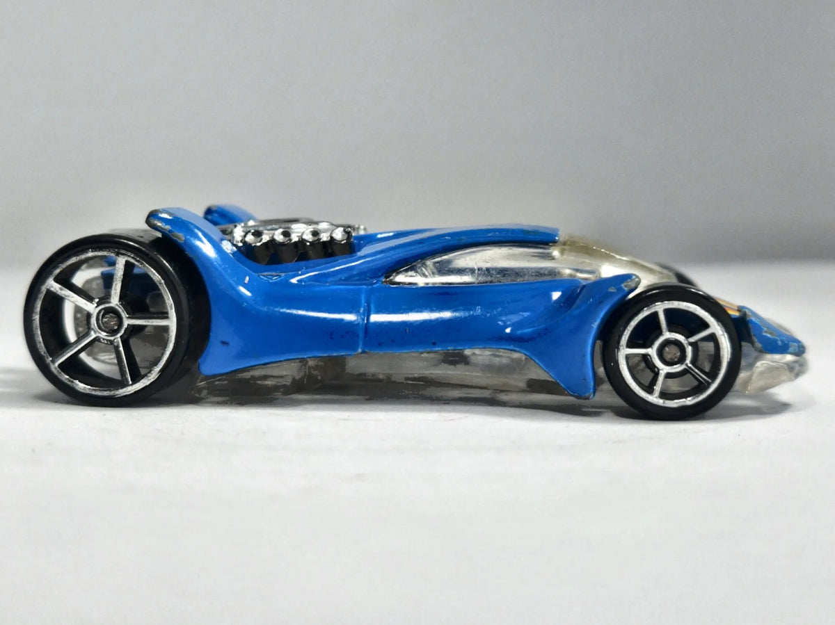 Vulture Mainline Hot Wheels 2001 Niebieski 1:64 – zdjęcie 4