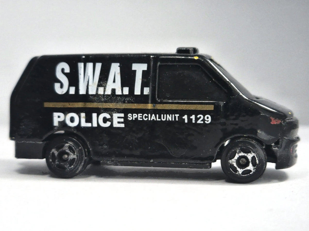 S.W.A.T Police Specialunit 1129, Die cast, Czarny, 1:64, Resoraki – zdjęcie 4