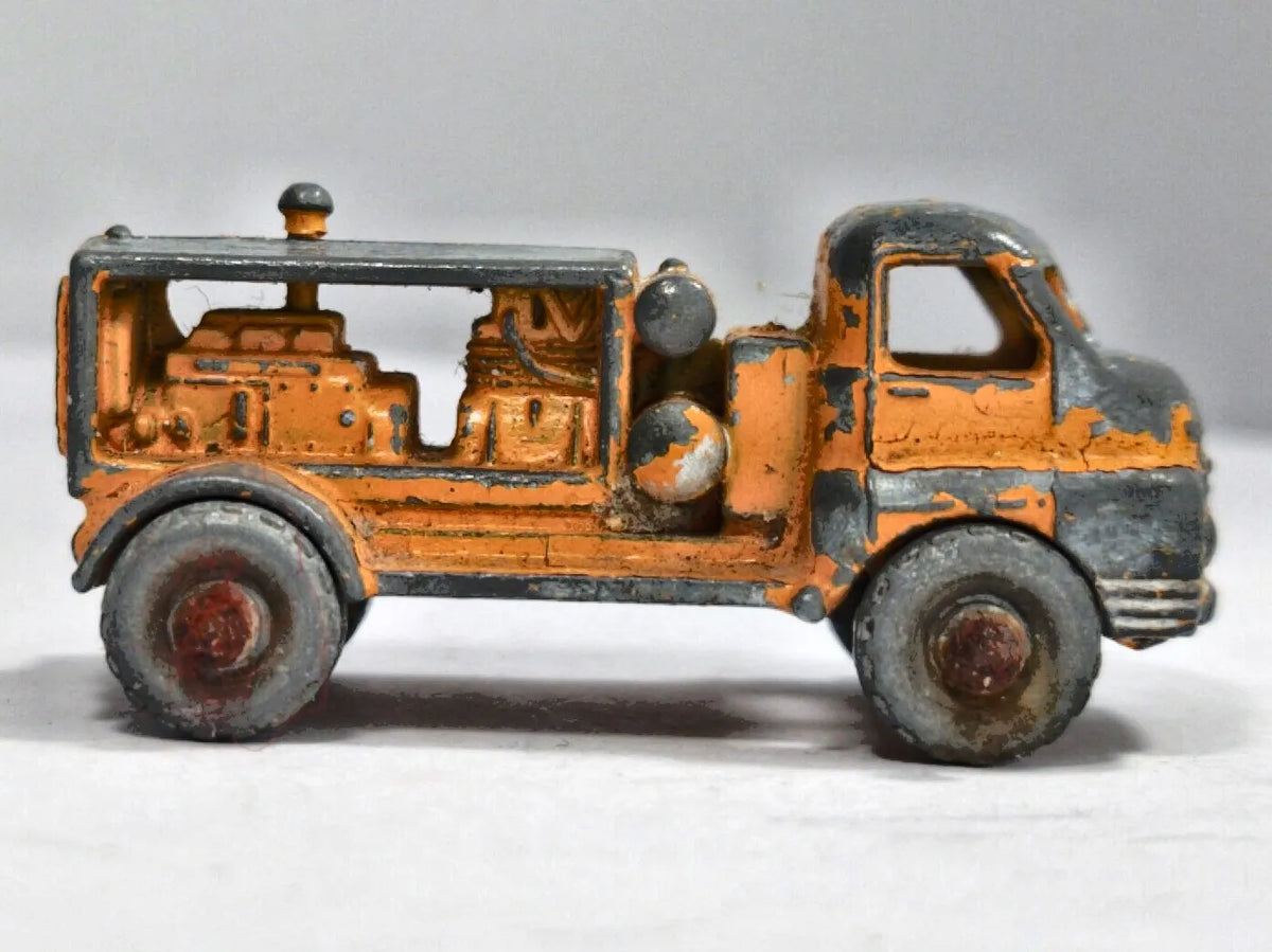 Ciężarówka Cement Mixer Matchbox 1953 Pomarańczowy 1:120 Made in England – zdjęcie 4