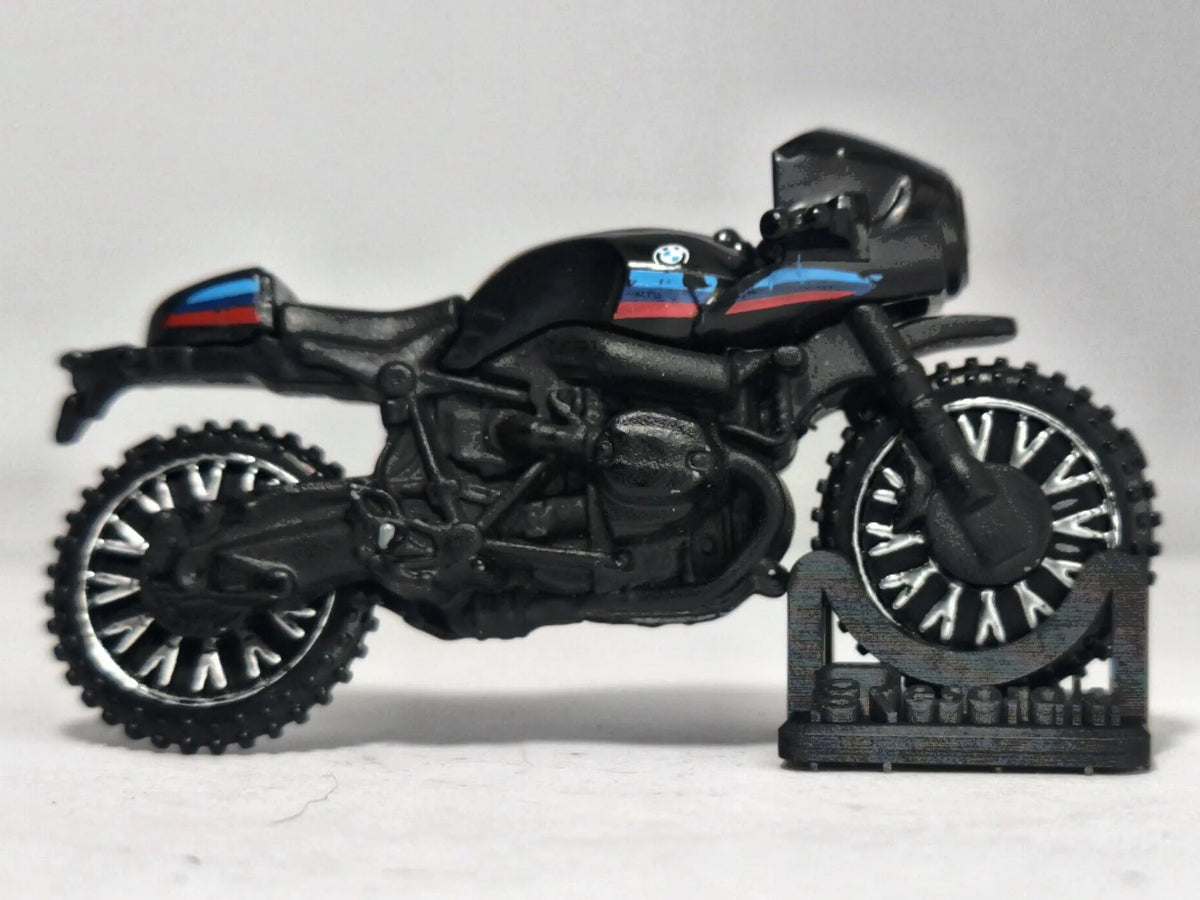 Motocykl BMW R nineT Racer Hot Wheels 1:30 Czarny – zdjęcie 4