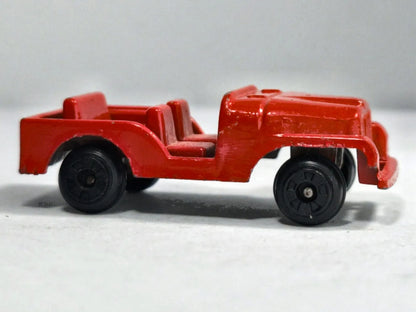 JEEP WILLYS MB Wojsko Zee Toys Czerwony 1:72 Made in United States – zdjęcie 4
