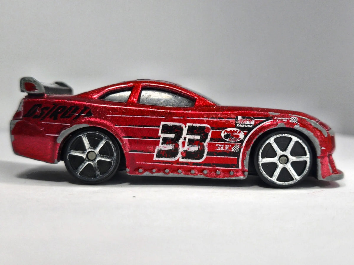 STALKCAR, Dstroyr 33, Majorette, Die cast 1011, Czerwony, 1:64, Resoraki – zdjęcie 4