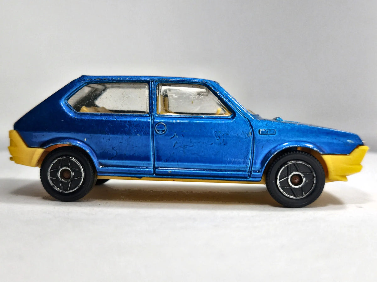 FIAT RITMO Dinky Toys 1980 Niebieski 1:43 Made in France – zdjęcie 4
