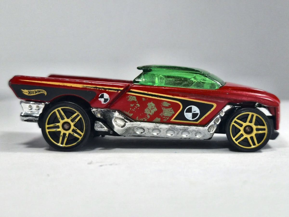 Jester Hot Wheels 2013 Czerwony 1:64 – zdjęcie 4