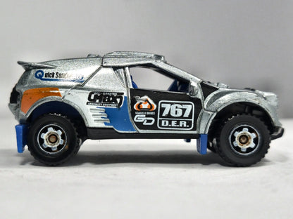 Quick Sander Matchbox 2008 1:64 Srebrny Off-Road – zdjęcie 4