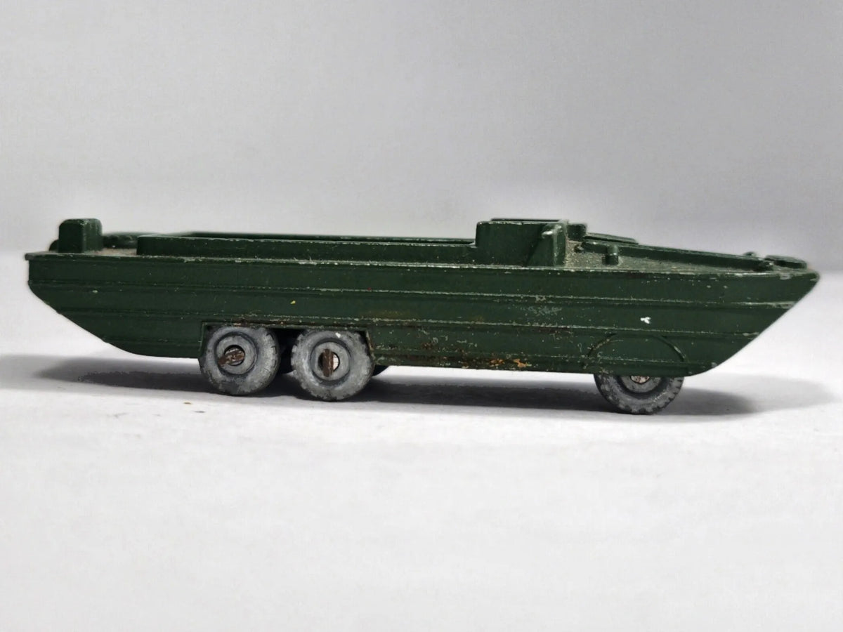 Amfibia D.U.K.W. Wojsko Matchbox '50 Zielony 1:87 Made in England – zdjęcie 4