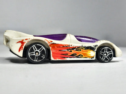 Power Pistons Hot Wheels 1994 1:64 Luzak Biały – zdjęcie 4