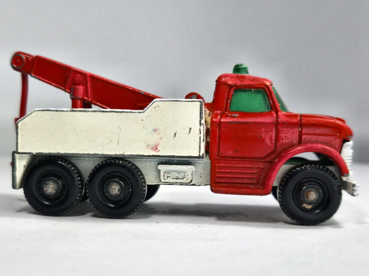 FORD HEAVY WRECK TRUCK Matchbox 1969 NO.71 Czerwony 1:76 – zdjęcie 4