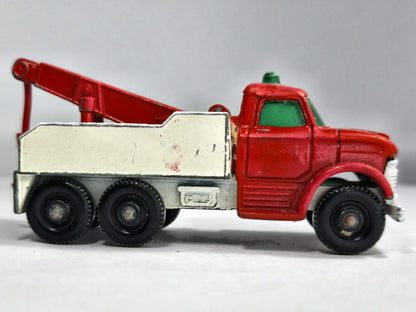 FORD HEAVY WRECK TRUCK Matchbox 1969 NO.71 Czerwony 1:76 – zdjęcie 4