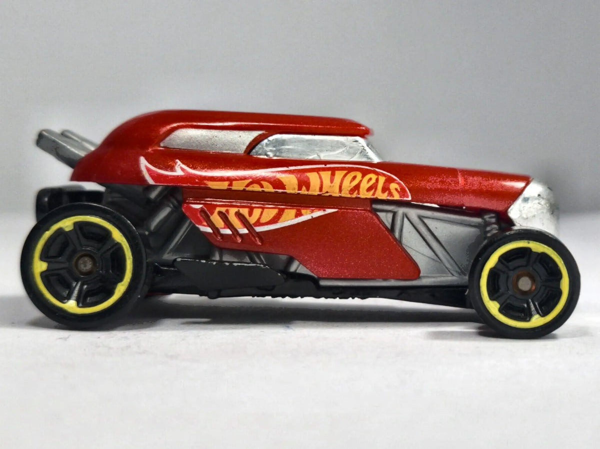 RIP ROD, Hot Wheels 2013, Die cast, Czerwony, 1:64, Resoraki – zdjęcie 4
