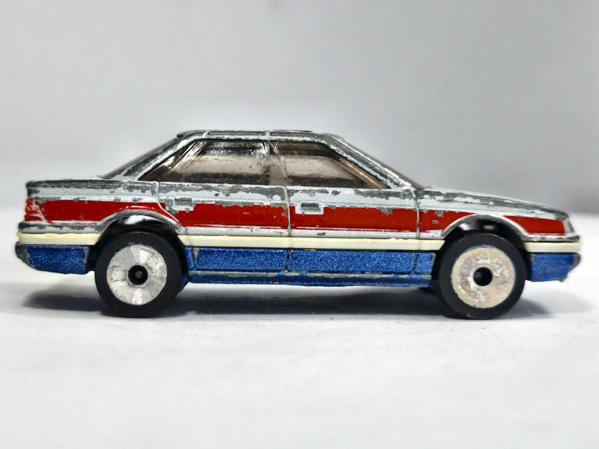 Rover Sterling Matchbox 1987 Lasers 1:60 Luzak Srebrny – zdjęcie 4