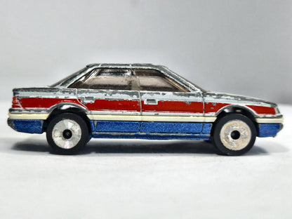 Rover Sterling Matchbox 1987 Lasers 1:60 Luzak Srebrny – zdjęcie 4