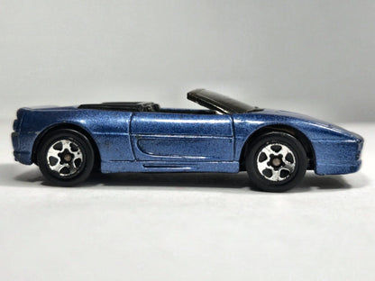 FERRARI F355 SPIDER Kabriolet Hot Wheels 1999 Granatowy 1:64 2xMetal – zdjęcie 4