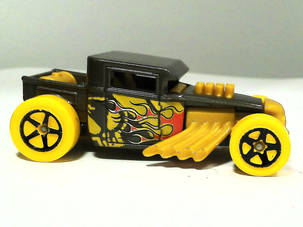 BONE SHAKER, Hot Wheels, Resoraki, Die cast, Czarny, 1:64 – zdjęcie 4
