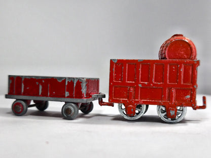 NODDY & HIS TRAIN WITH BIG EARS Budgie '60 Czerwony 1:64 Made in England – zdjęcie 4