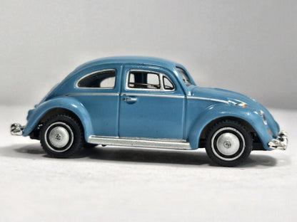 Volkswagen Beetle MK1 Hongwell Niebieski 1:68 – zdjęcie 4