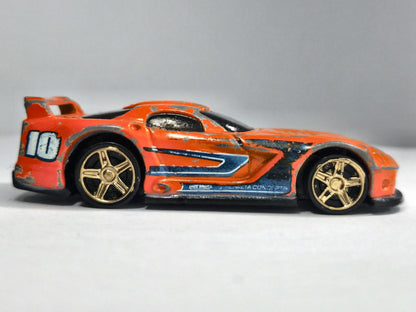 DODGE VIPER GTS-R, Hot Wheels, Die cast H26, Pomarańczowy, 1:64, Resoraki – zdjęcie 4
