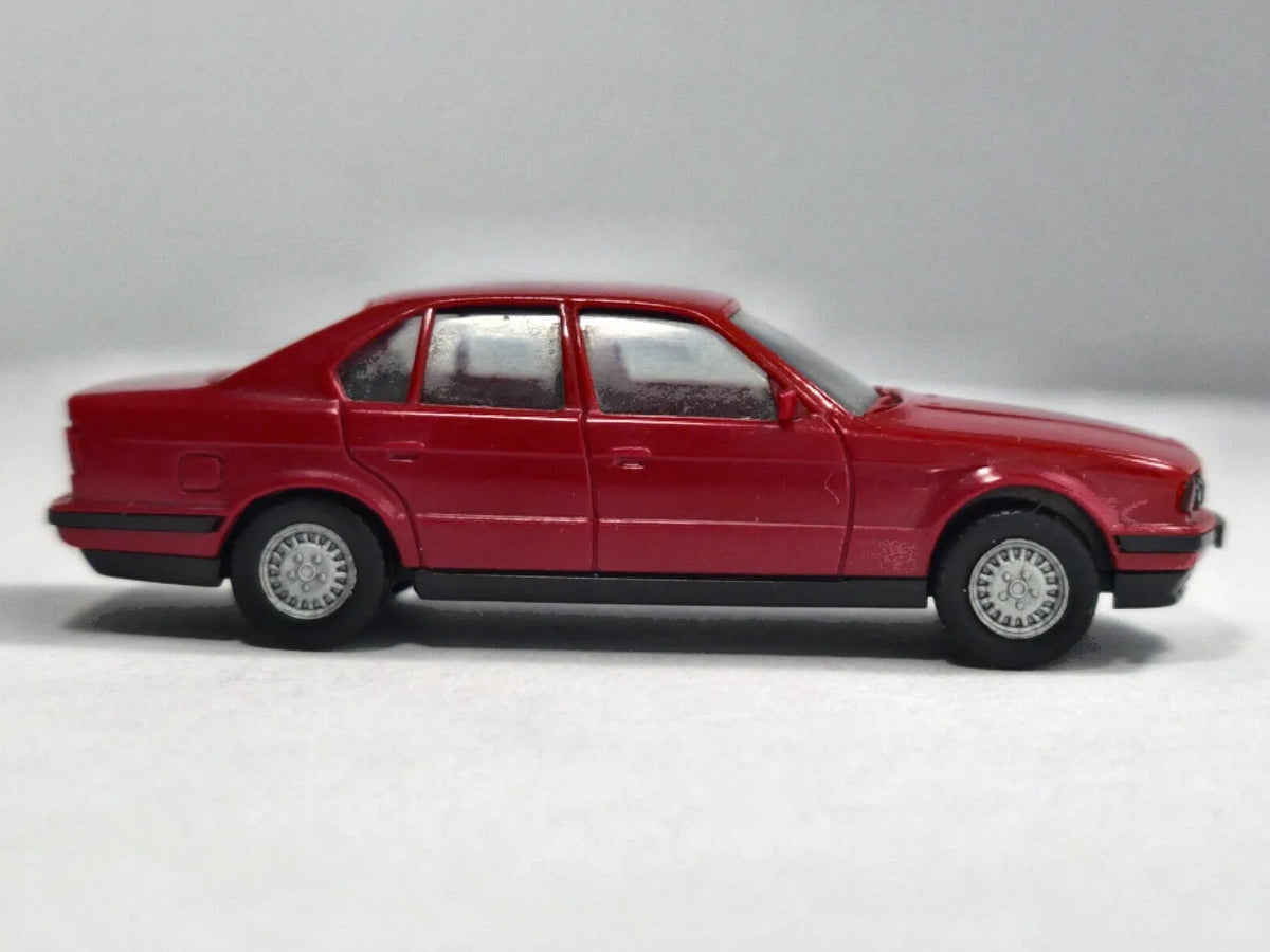 BMW 535I, Herpa Przed 1990, Die cast, Czerwony, 1:87, Resoraki – zdjęcie 4