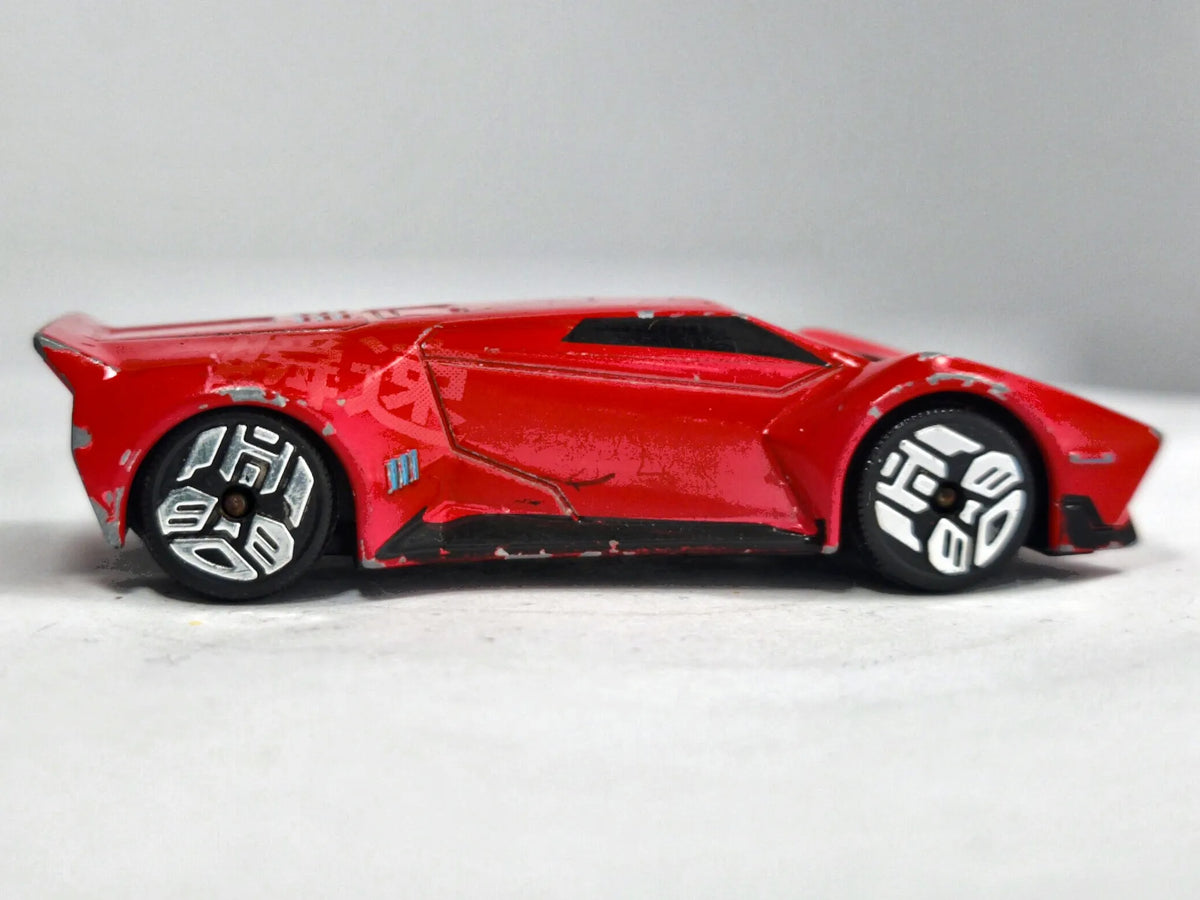 Sideswipe Hasbro 2006 Transformers 1:64 Luzak Czerwony Transformers – zdjęcie 4