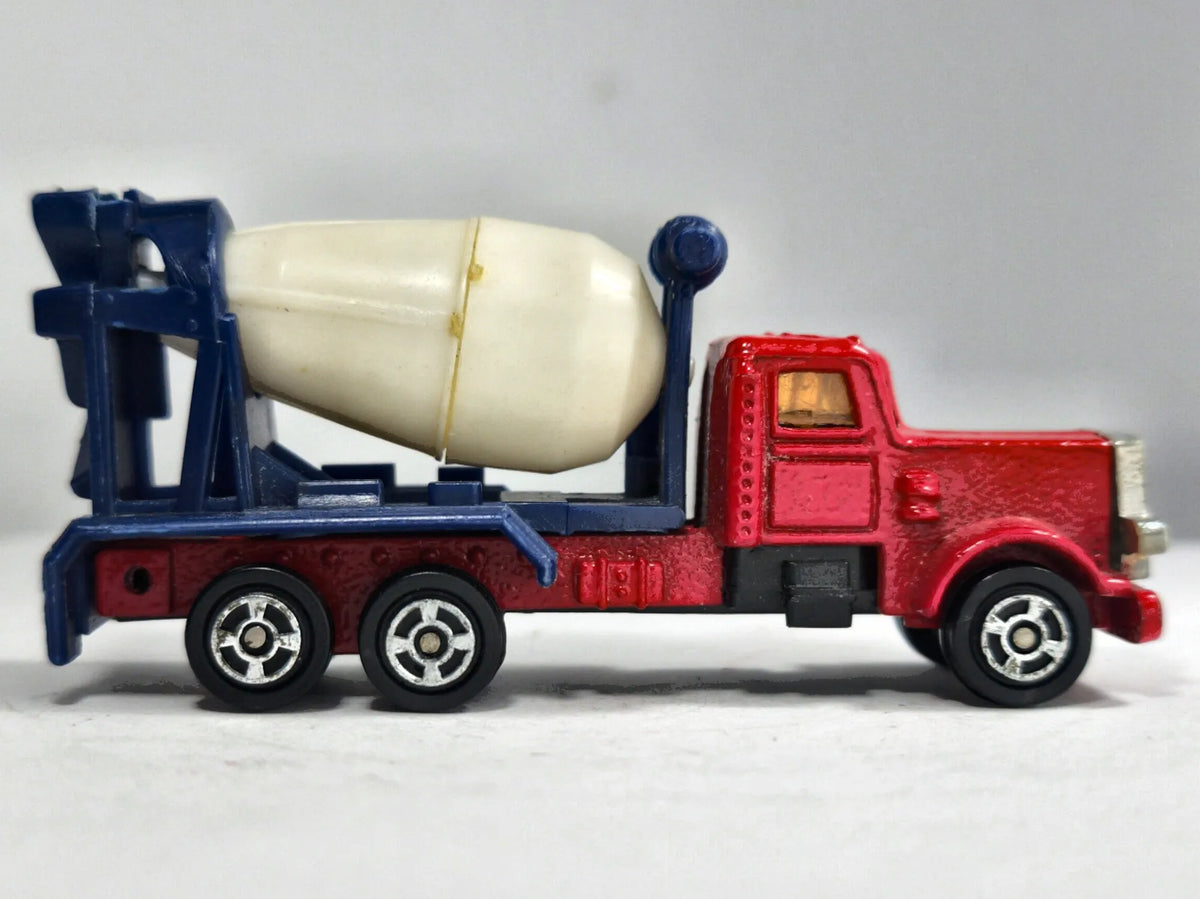 Amerykańska Ciężarówka jak Peterbilt Zylmex 1:87 Betoniarka Vintage Model – zdjęcie 4