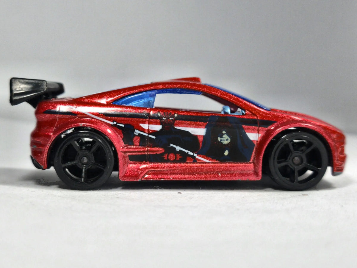 Asphalt Assault Hot Wheels 2003 Star Wars 1:64 7 Luzak Czerwony – zdjęcie 4