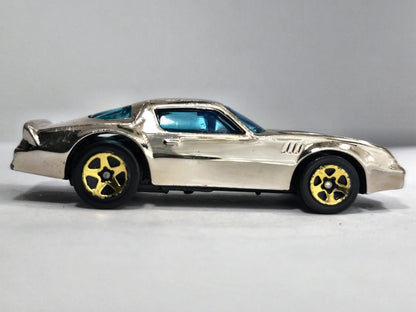 COUPE Hot Wheels 1982 Srebrny chrom 1:64 – zdjęcie 4