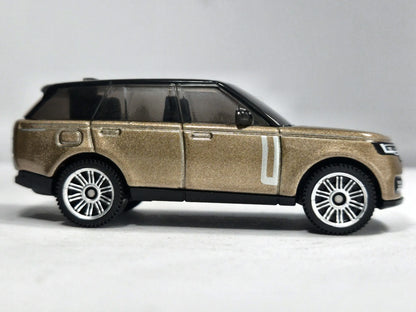 2024 Range Rover Matchbox 2025 Mainline 1:64 Złoty Samochód osobowy – zdjęcie 4