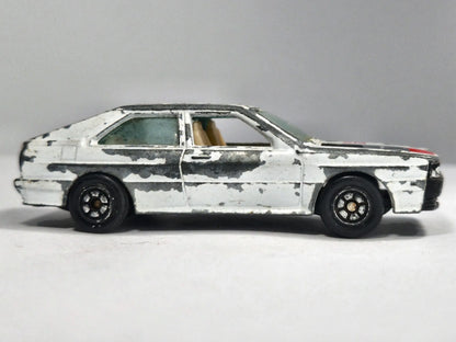 1982 AUDI QUATTRO, Racing Sport #35, Yatming, Die cast Biały 1:64, Resoraki – zdjęcie 4