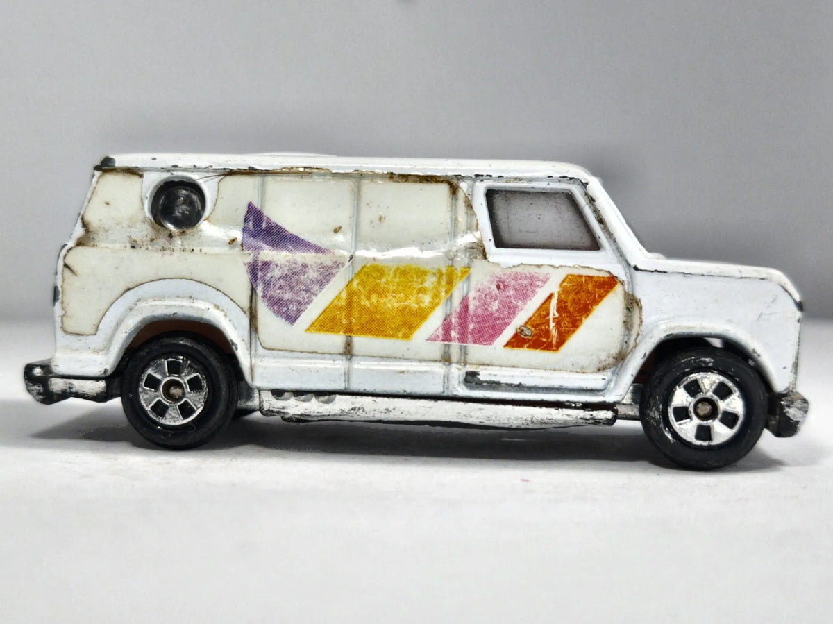 Super U.S. Van Zylmex '70 Biały 1:64 Vintage Model – zdjęcie 4