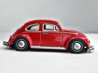 VOLKSWAGEN BEETLE TYPE 1 Fiat Series Hongwell Czerwony 1:68 – zdjęcie 4