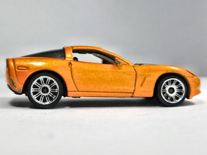 Chevrolet Corvette Matchbox 2003 1:60 Luzak Pomarańczowy – zdjęcie 4