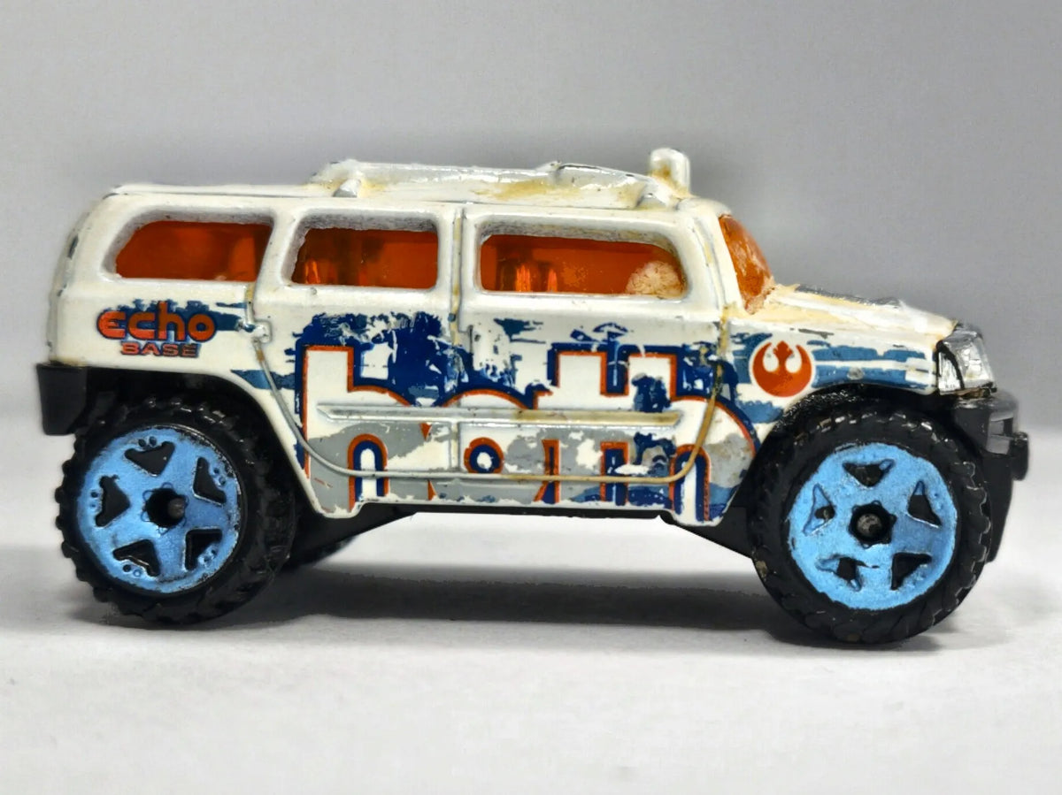 ROCKSTER, Hot Wheels 2008, Die cast J30, Biały, 1:64, Resoraki – zdjęcie 4