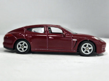 Porsche Panamera Welly 1:64 Bordowy – zdjęcie 4