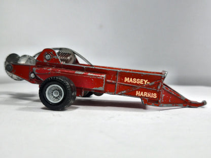 Massey-Harris Manure Dinky Toys 1:43 Przyczepa Rolnicza Luzak Czerwony – zdjęcie 4