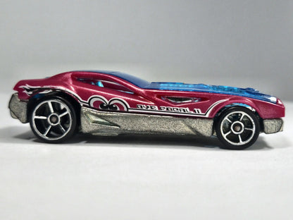 BYE FOCAL II, Hot Wheels 2009, Die cast 002, Przeźroczysty, 1:64, Resoraki – zdjęcie 4