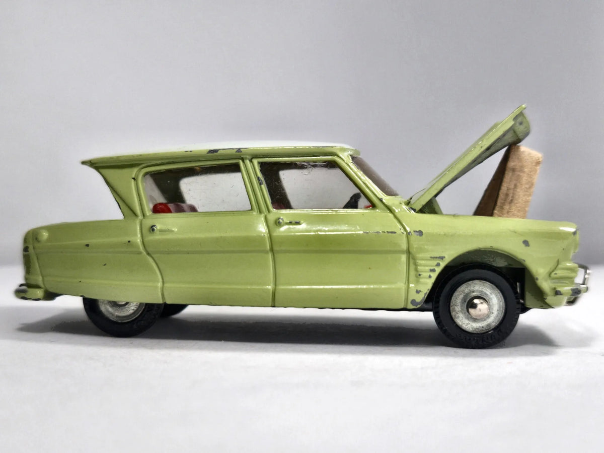 CITROEN 3CV 557 Dinky Toys '60 Miętowy 1:36 Made in France – zdjęcie 4