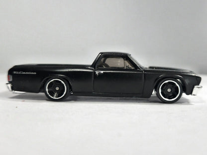 1967 EL CAMINO, Hot Wheels 2022, Die cast HNT10, Czarny, 1:64, Resoraki – zdjęcie 4
