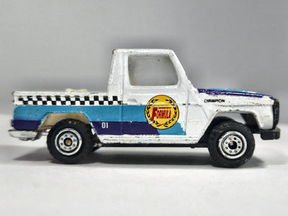 MERCEDES-BENZ G-CLASS, Pioneer, Formula Champion, Die cast, Biały, 1:64 – zdjęcie 4
