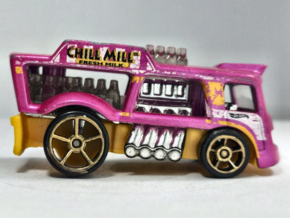 Chill Mill Hot Wheels 1999 2000 First Editions 1:64 Luzak Różowy – zdjęcie 4