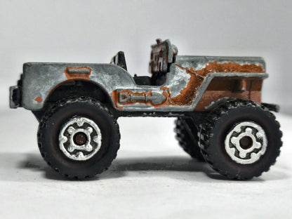 4X4 Jeep Matchbox 1981 1:64 Jeep Luzak Szary – zdjęcie 4