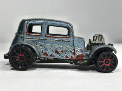 Street Rodder Hot Wheels 1976 1:64 Hot Rod Luzak Niebieski – zdjęcie 4