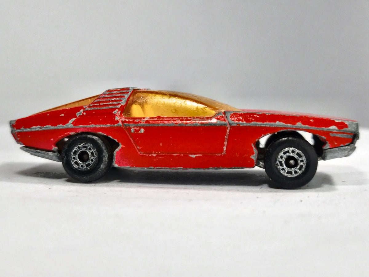 Vauxhall Guildsman Corgi Corgi Toys 1:64 Made in England Luzak Czerwony – zdjęcie 4