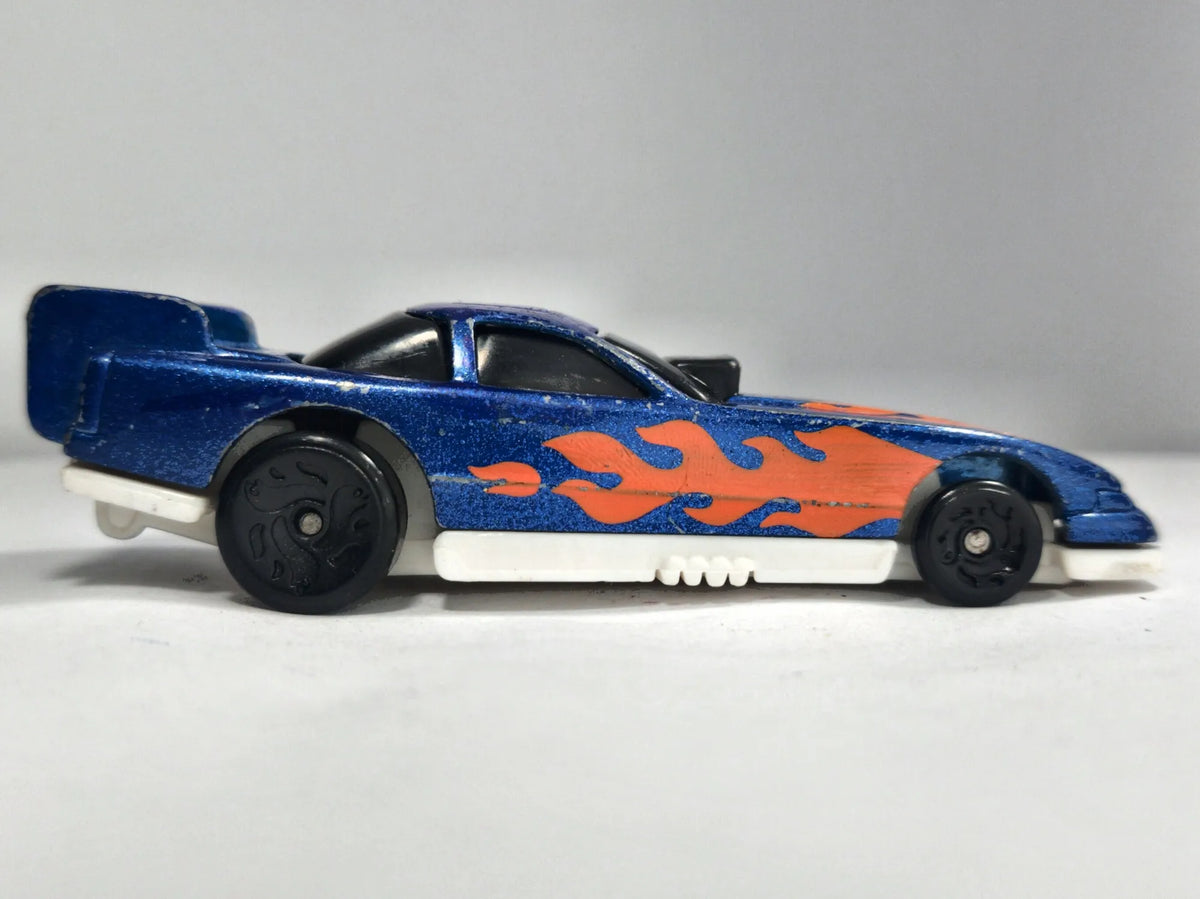 Funny Car Hot Wheels x McDonald's 1993 Niebieski 1:52 – zdjęcie 4
