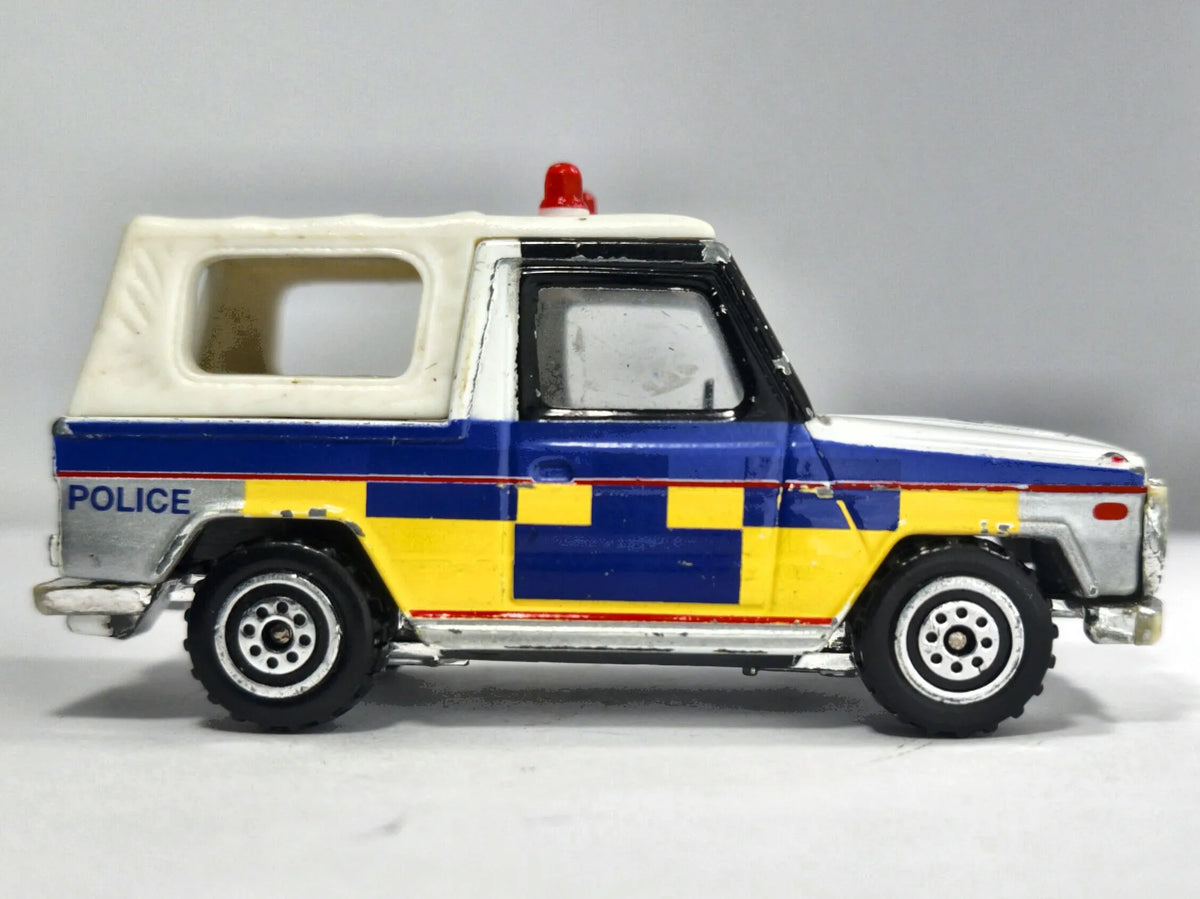 MERCEDES-BENZ G-WAGON POLICE, Realtoy, Die cast, Biały, 1:67, Resoraki – zdjęcie 4