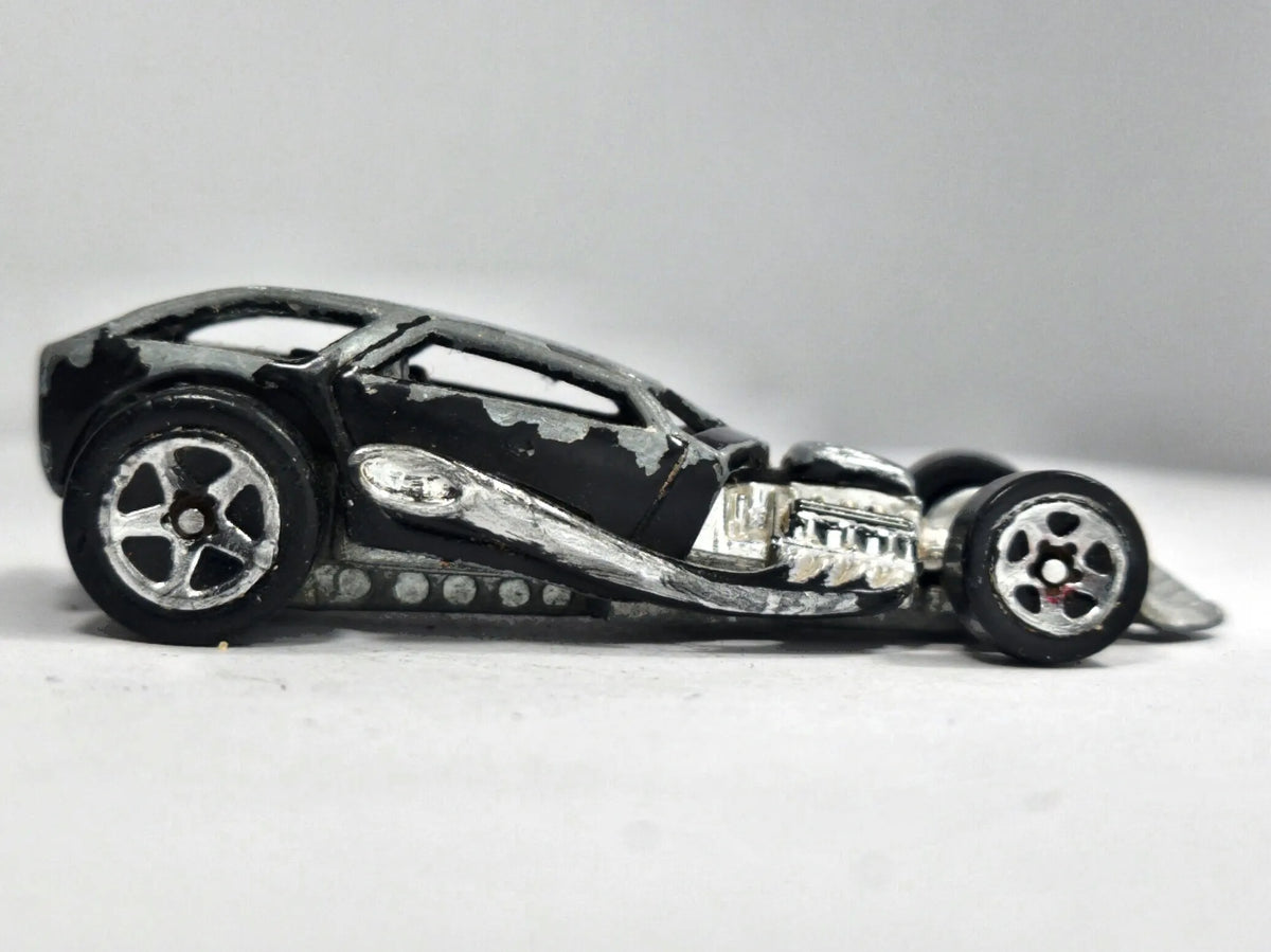 Surf Crate Hot Wheels 1999 2000 First Editions 1:64 Luzak Czarny – zdjęcie 4