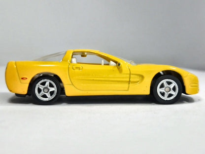 Chevrolet 1999 Corvette Welly 1999 1:64 Luzak Żółty – zdjęcie 4